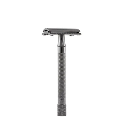 Merkur 23C Double Edge Safety Razor Straight Cut Extra Long Handle
