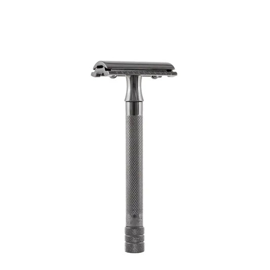 Merkur 23C Double Edge Safety Razor Straight Cut Extra Long Handle