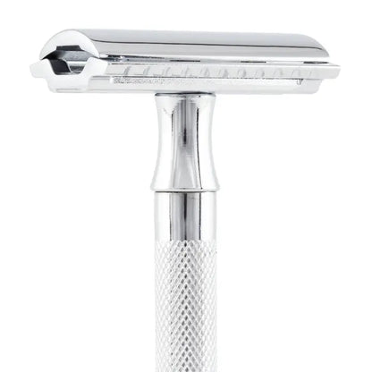 Merkur 33C Classic Double Edge Safety Razor Straight Cut Chrome
