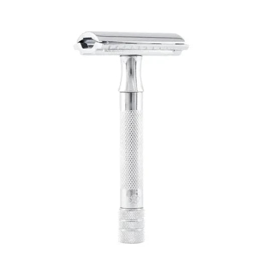 Merkur 33C Classic Double Edge Safety Razor Straight Cut Chrome