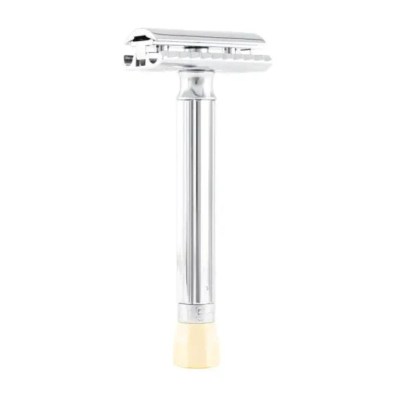 Merkur Progress Adjustable Double Edge Safety Razor – Long Handle, Chr ...