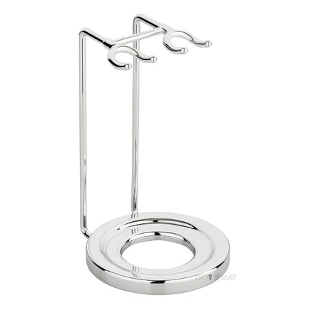 Merkur Stand For Razor, Brush and Soap Dish, Bright Chrome
