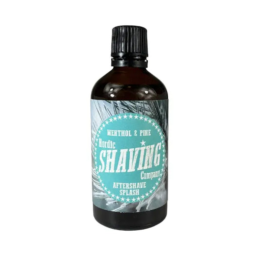 Nordic Shaving Company Menthol &amp; Pine Aftershave Splash – 210 g