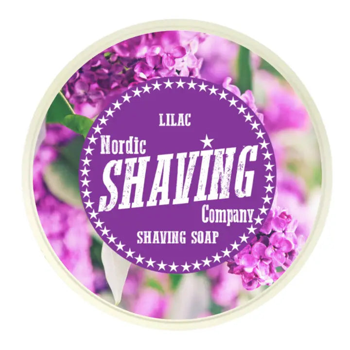 Nordic Shaving Company Lilac Shaving Soap – 140g