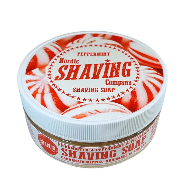 Nordic Shaving Company Peppermint Shaving Soap – 140g