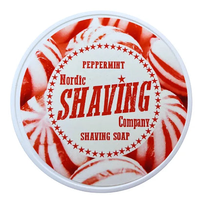 Nordic Shaving Company Peppermint Shaving Soap – 140g
