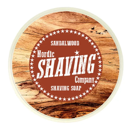 Nordic Shaving Company Sandalwood Shaving Soap 140g