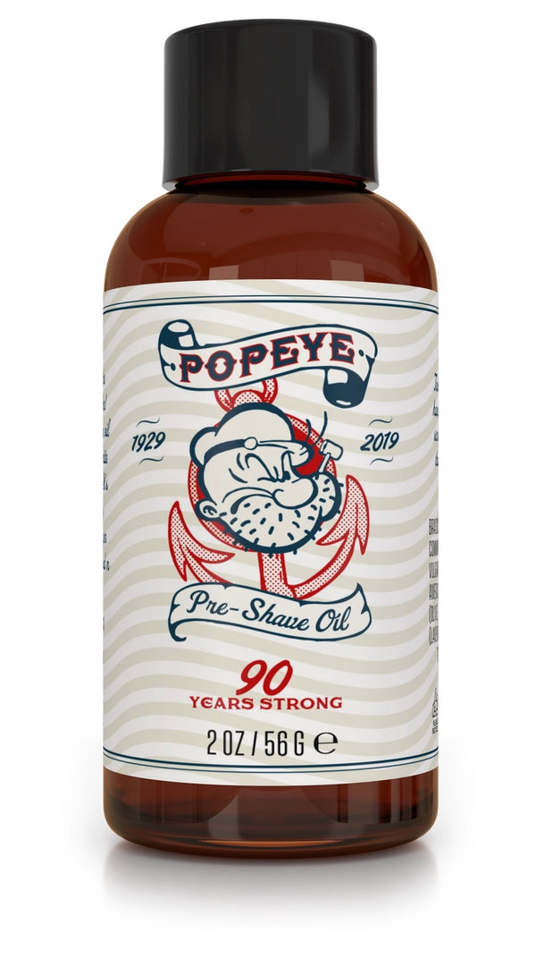 POPEYE Shave Company Pre-Shave Oil 2oz — Sandalwood – Shaving Time