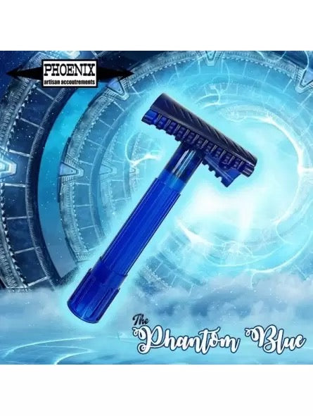 Phoenix Artisan Accoutrements Slant Phantom Open Comb Double Slant Safety Razor