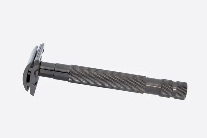 Plisson Razors Plisson 1808 Essential Black Steel Safety Razor – Shaving Time
