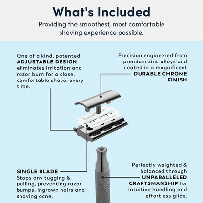 Rockwell Safety Razor 6c Gunmetal