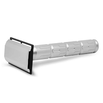 Safty razor on white back ground 