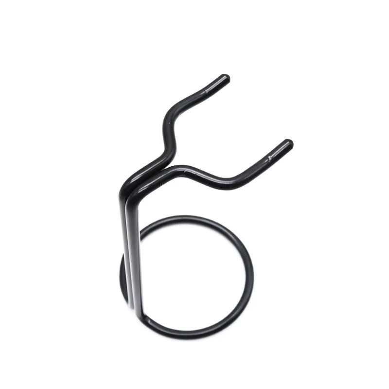 The Shaving Shack Black Metal Shaving Brush Stand