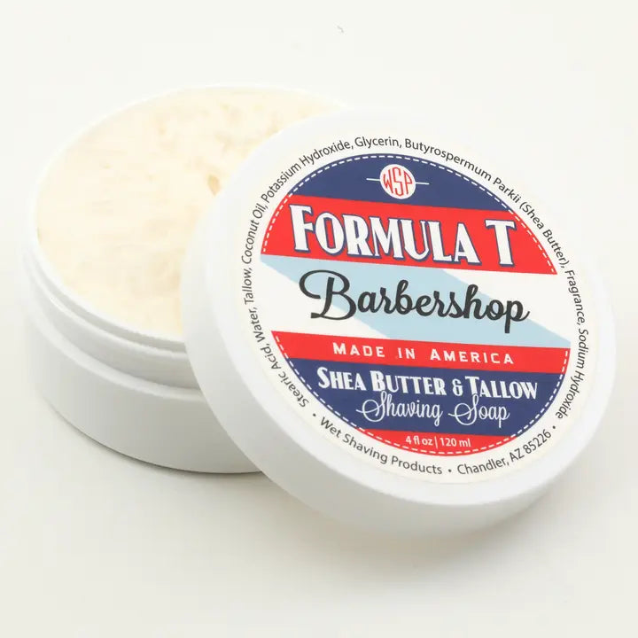 Wet Shaving Products Formula T Shave Soap  Barbershop  4 Fl oz