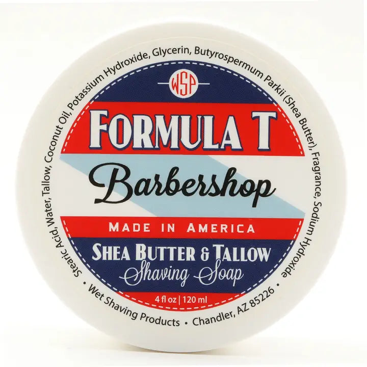 Wet Shaving Products Formula T Shave Soap  Barbershop  4 Fl oz