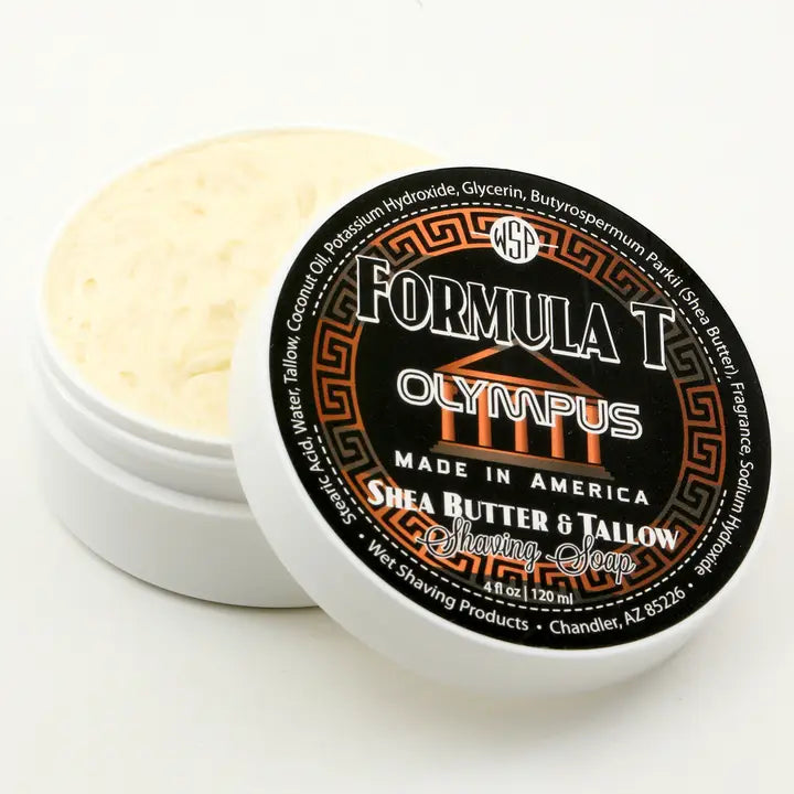 Wet Shaving Products Formula T Shave Soap Olympus 4 Fl oz