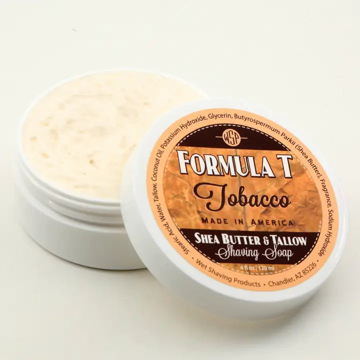 Wet Shaving Products Formula T Shave Soap Tobacco 4 Fl oz