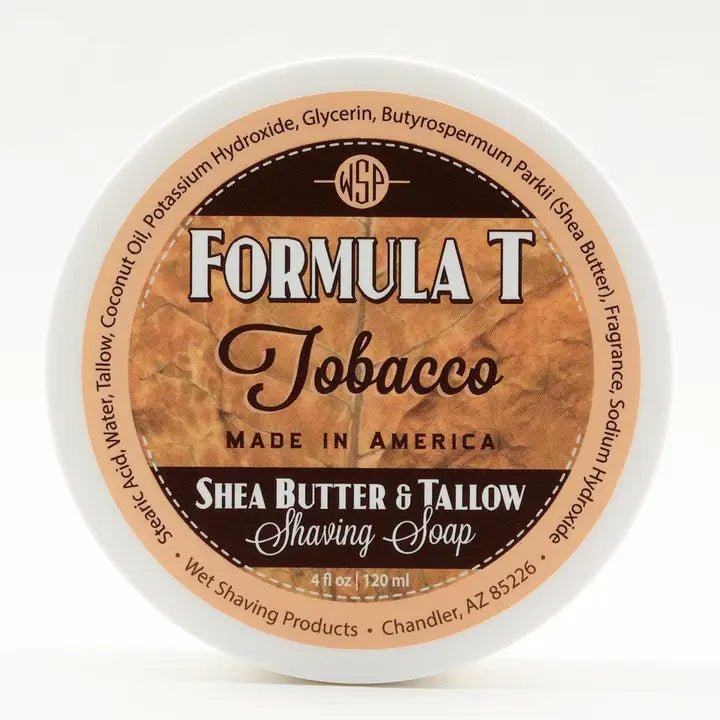 Wet Shaving Products Formula T Shave Soap Tobacco 4 Fl oz