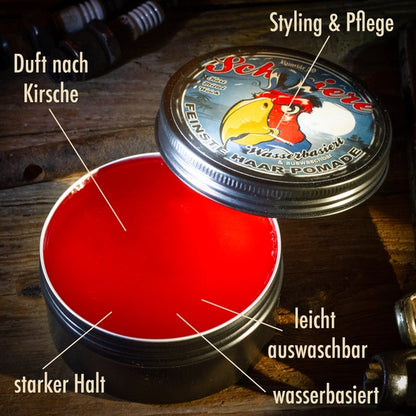 Rumble59 Schmiere Water-Based Pomade – Hard Hold (250ml)