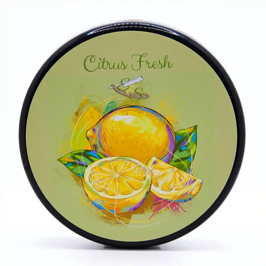 E&S Traditional Shaving Soap Based On Citrus Fresh Tallow