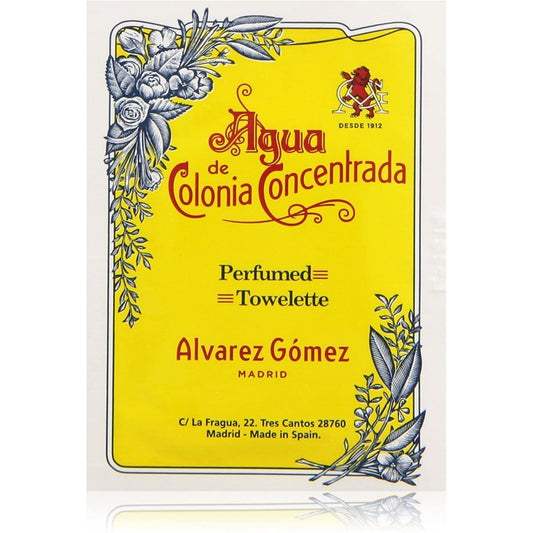 Alvarez Gomez Agua De Colonia Perfumed Wipes 10 units