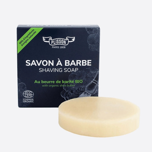 Plisson 1808 Ecocert Certified Organic Shea Butter Shaving Soap