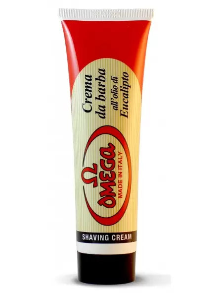 Omega Eucalyptus Oil Shaving Cream Tube 150ml