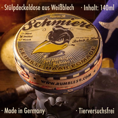Rumble59 Schmiere Oil-Based Pomade – Medium Hold (140ml)
