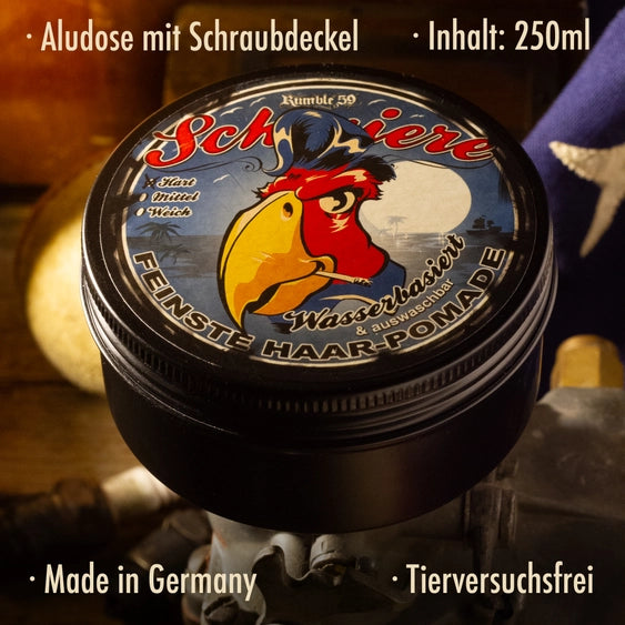 Rumble59 Schmiere Water-Based Pomade – Hard Hold (250ml)