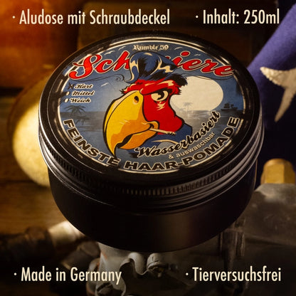 Rumble59 Schmiere Water-Based Pomade – Hard Hold (250ml)