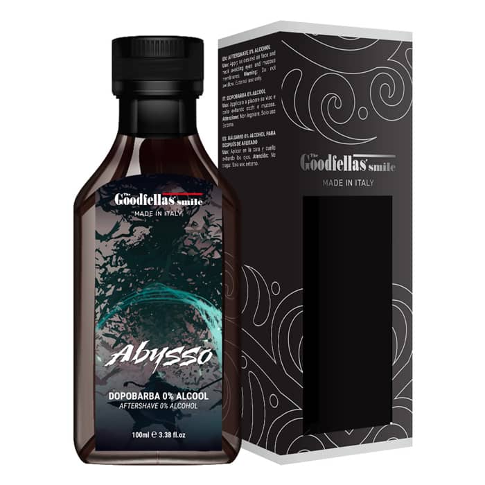 The Goodfellas' smile aftershave fluid Abysso zero alcohol 100ml