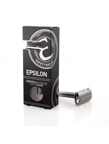 Epsilon Double Edge Butterfly Safety Razor Gun Metal