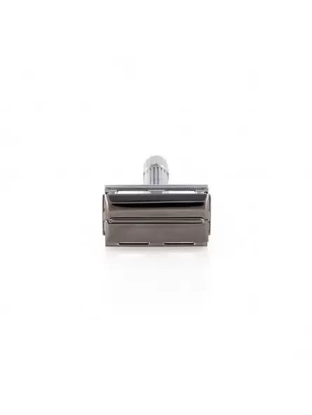 Epsilon Double Edge Butterfly Safety Razor Gun Metal
