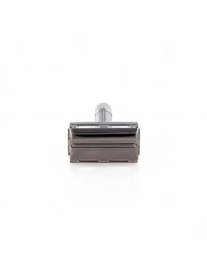 Epsilon Double Edge Butterfly Safety Razor Gun Metal