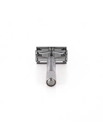 Epsilon Double Edge Butterfly Safety Razor Gun Metal