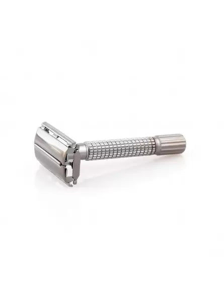Epsilon Double Edge Butterfly Safety Razor Gun Metal