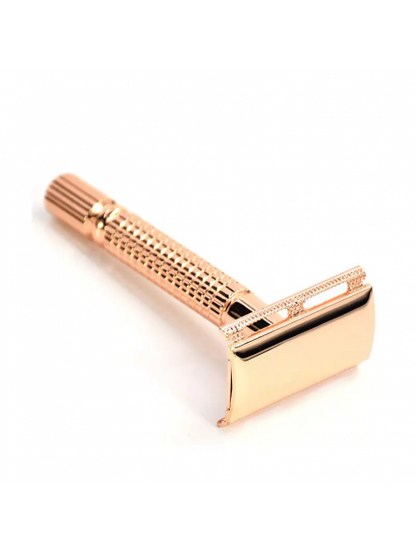 Epsilon Rose Gold Safety Razor