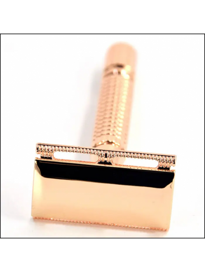 Epsilon Rose Gold Safety Razor