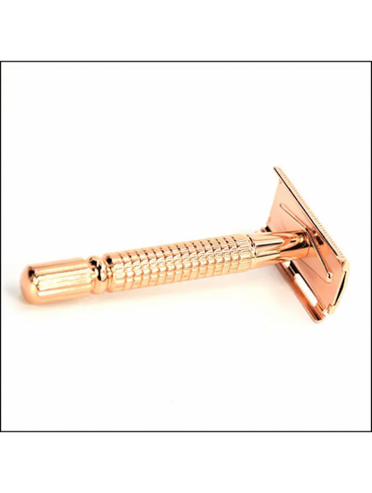 Epsilon Rose Gold Safety Razor