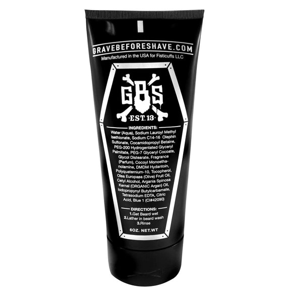 Grave Before Shave Beard Wash Shampoo (6oz)