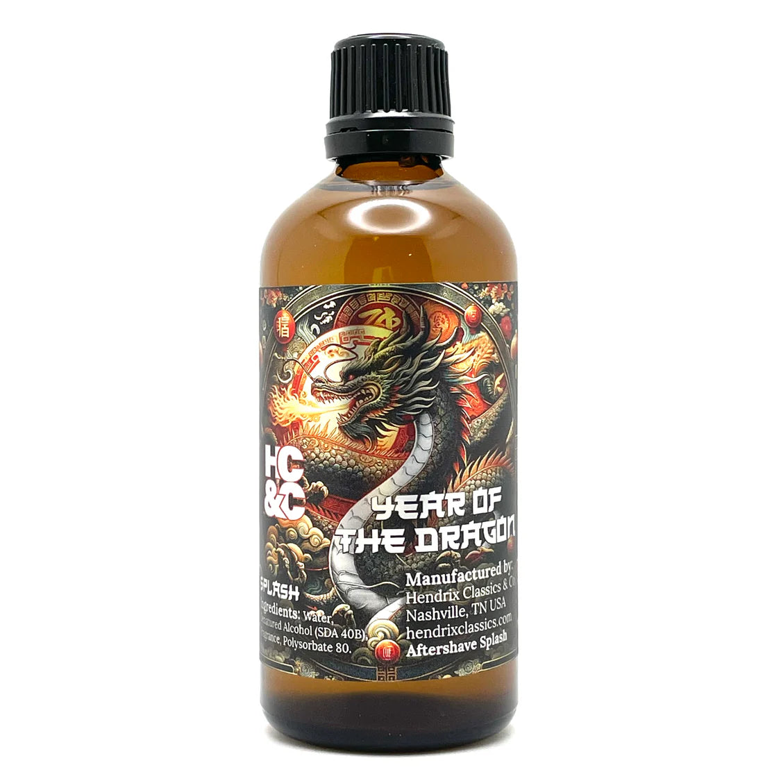 Hendrix Classics & Co Year of the Dragon - Aftershave Splash - 100ml