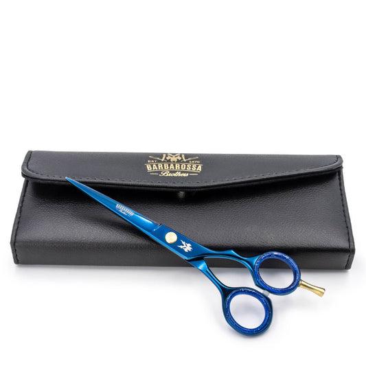 Japanese Steel 6" Cutting Scissors  Electric Blue