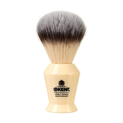 Infinity Plus Ivory White Synthetic Shaving Brush