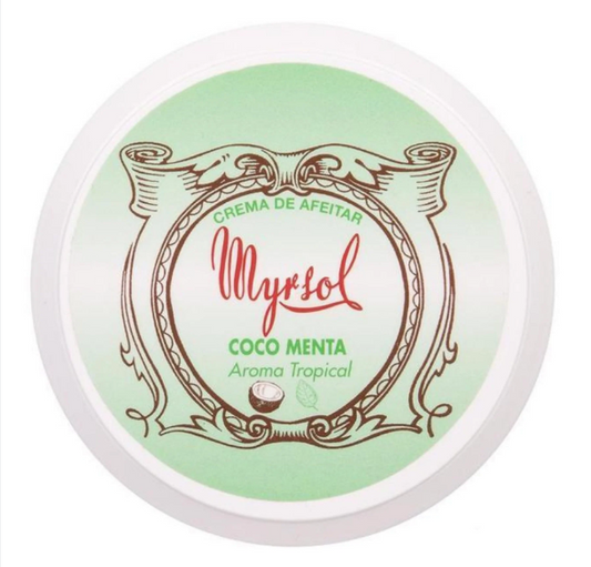 Myrsol Coconut and Mint Shaving Cream 150ml