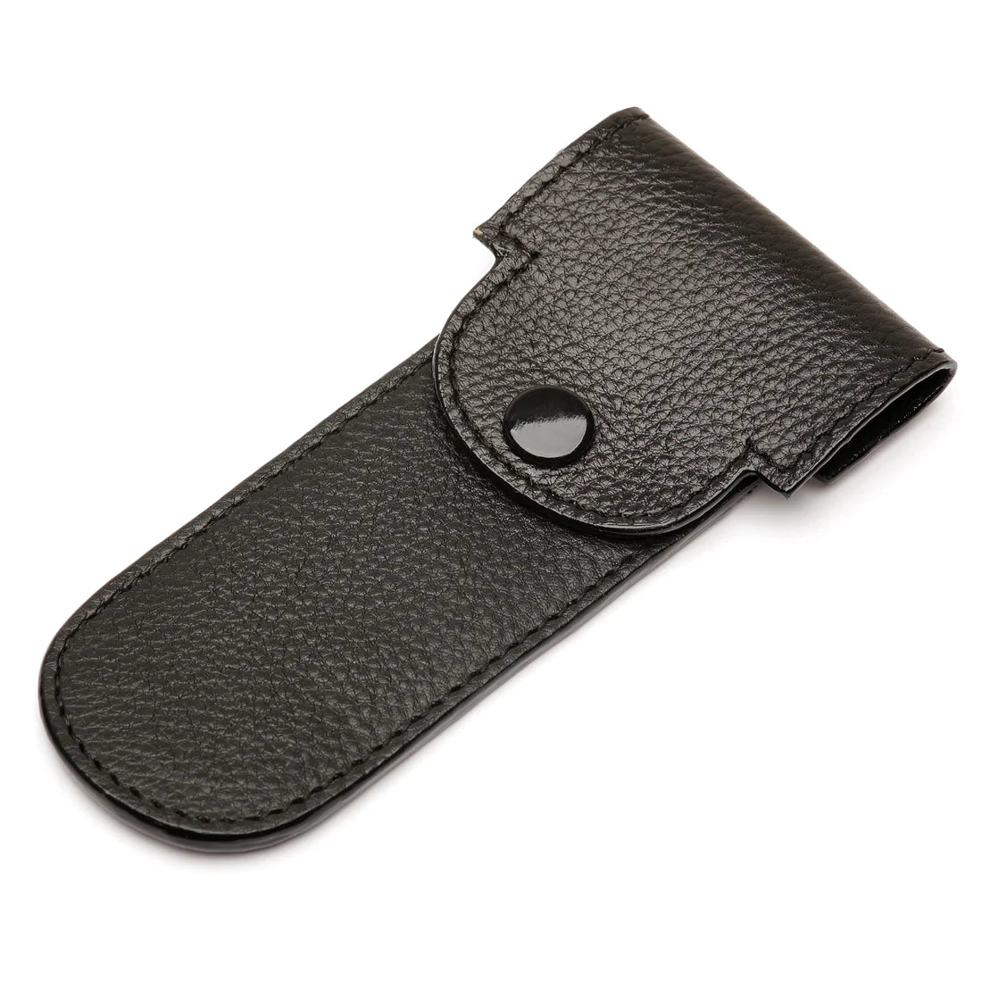 Shave Razor Case Parker Black Leather Safety Razor Case – Shaving Time