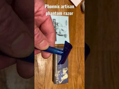 Phoenix Artisan Accoutrements Slant Phantom Open Comb Double Slant Safety Razor