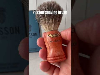 Plisson 1808 High Mountain Bubinga Wood Shaving Brush – Russian Grey Badger