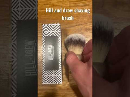 hill and drew gold sovereign shaving brush
