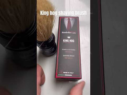 The Goodfellas' smile shaving brush king hog pure bristle 70mm