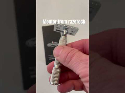 Razorock Mentor Safety Razor Super Knurl Handle